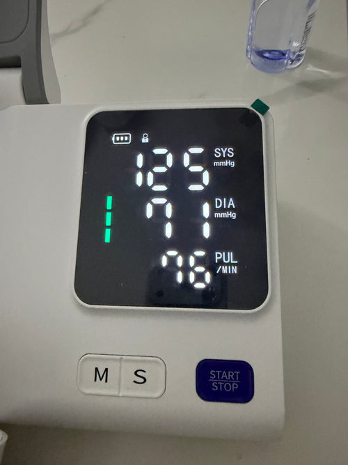 Fems Blood pressure monitor with voice broadcast.