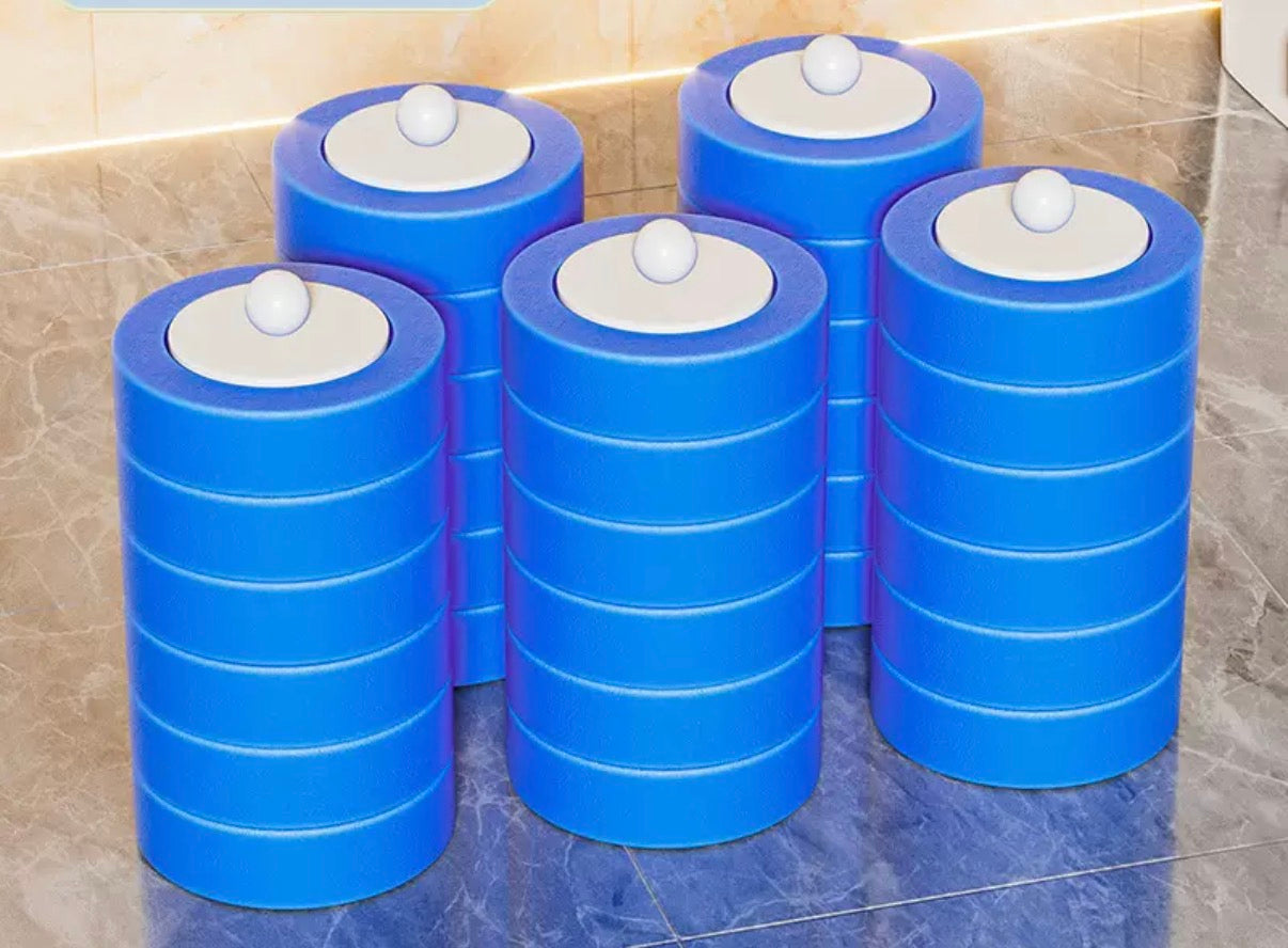 Toilet brush cleaning cotton 30 packs